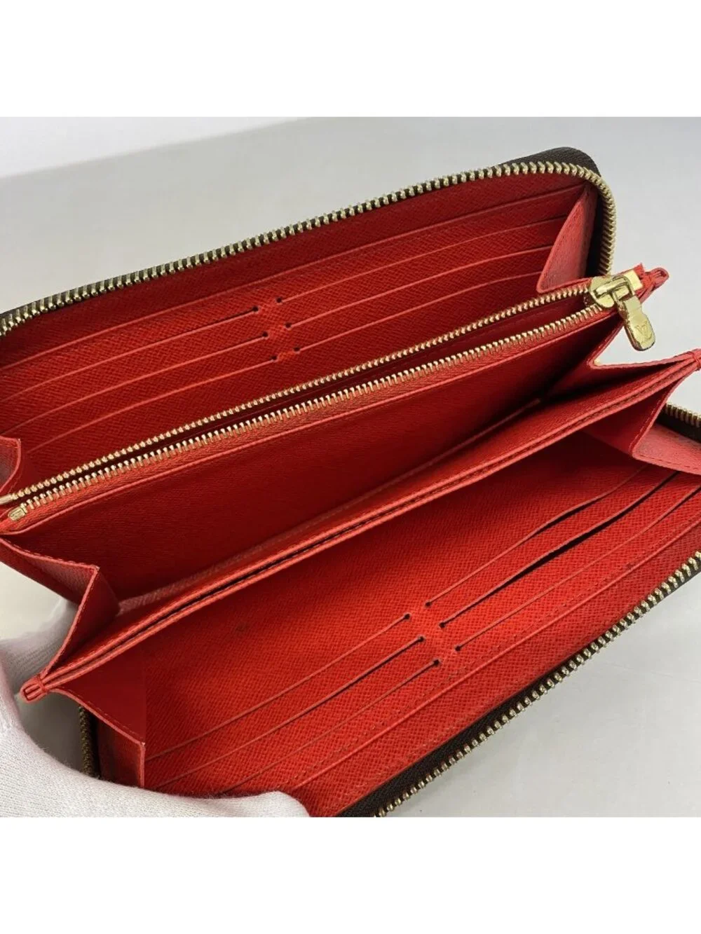 Louis Vuitton Wallet Monogram Zippy Coquelicot